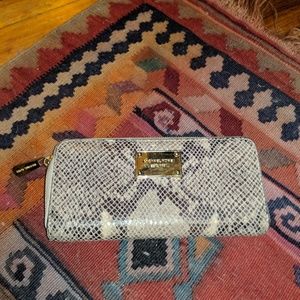 Michael Kors Faux Snakeskin Wallet